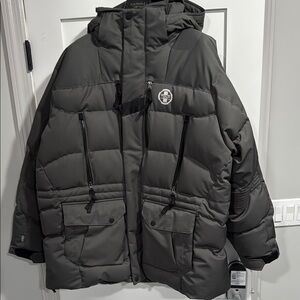 Polo Sport Gray Puffer Jacket for Men